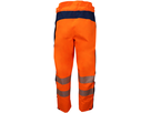 Bormio Uetliberg Regenhose Gr. 040 (2XL) - HiVis orange/dunkelblau