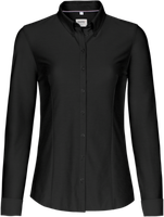 Bluse Natural Stretch, Gr. 2XL - schwarz, 57% CO / 43% PES