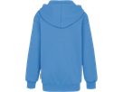 Kids-KapuzenSw.Ja. Prem. 116 malibublau - 70% Baumwolle, 30% Polyester, 300 g/m²