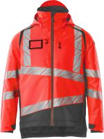 Winterjacke mit CLIMASCOT-Futter Gr. 2XL - hi-vis rot/dunkelanthrazit
