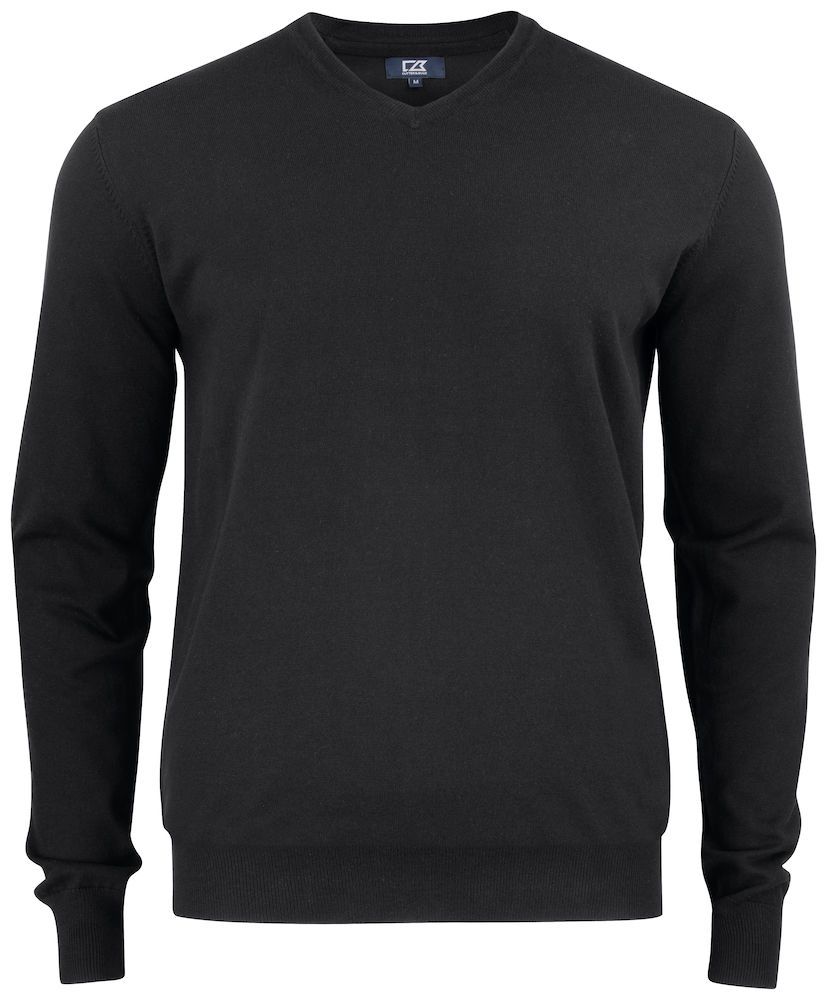 Oakville V-Neck Men Pullover - 80% CO / 20% NY, 200 g/m2