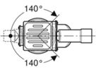 Geberit Bodenablauf Varino 56/63 - horizontal