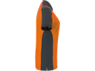 Damen-Polosh. Co. Perf. 4XL orange/anth. - 50% Baumwolle, 50% Polyester, 200 g/m²