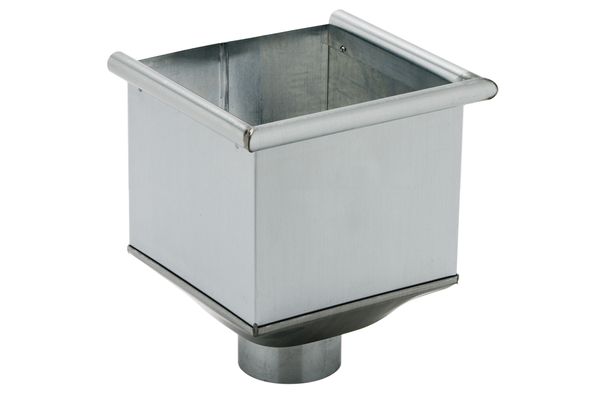 Rinnenkasten 180/100 o/Stern Zink - "PICCOLO" Wulst 3-Seitig