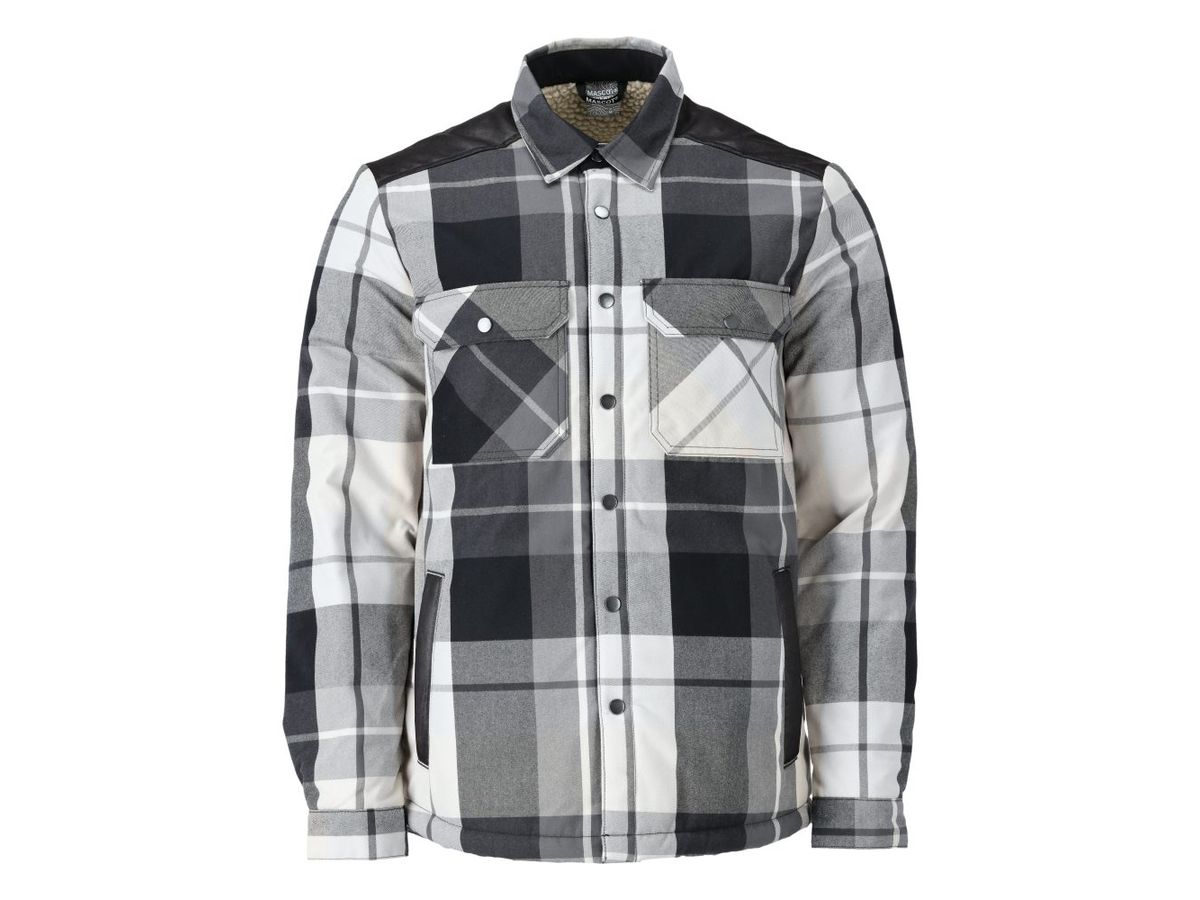 Hemd aus Flanell, kariert - 60% Baumwolle/40% Polyester