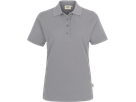 Damen-Poloshirt Perf. Gr. 5XL, titan - 50% Baumwolle, 50% Polyester, 200 g/m²