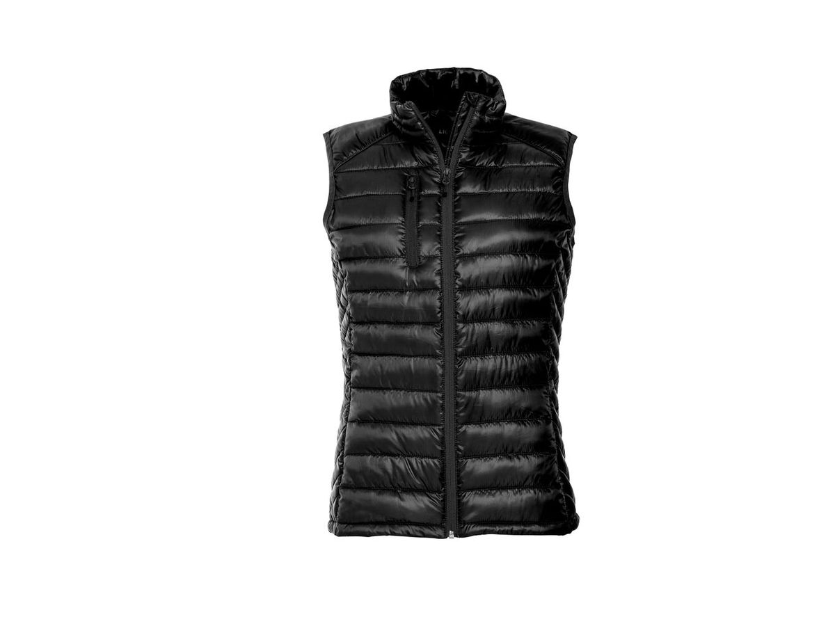 Hudson Vest Woman, Gr. XS - schwarz, mit daunenähnlicher Wattierung