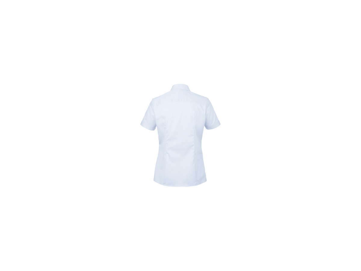 Bluse ½-Arm Business Gr. L, himmelblau - 100% Baumwolle, 120 g/m²