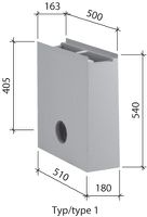 Liniensinkkasten BIRCO LIGHT