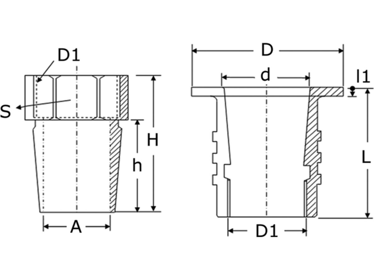 Brunnenventil Rotguss IG  3/4"