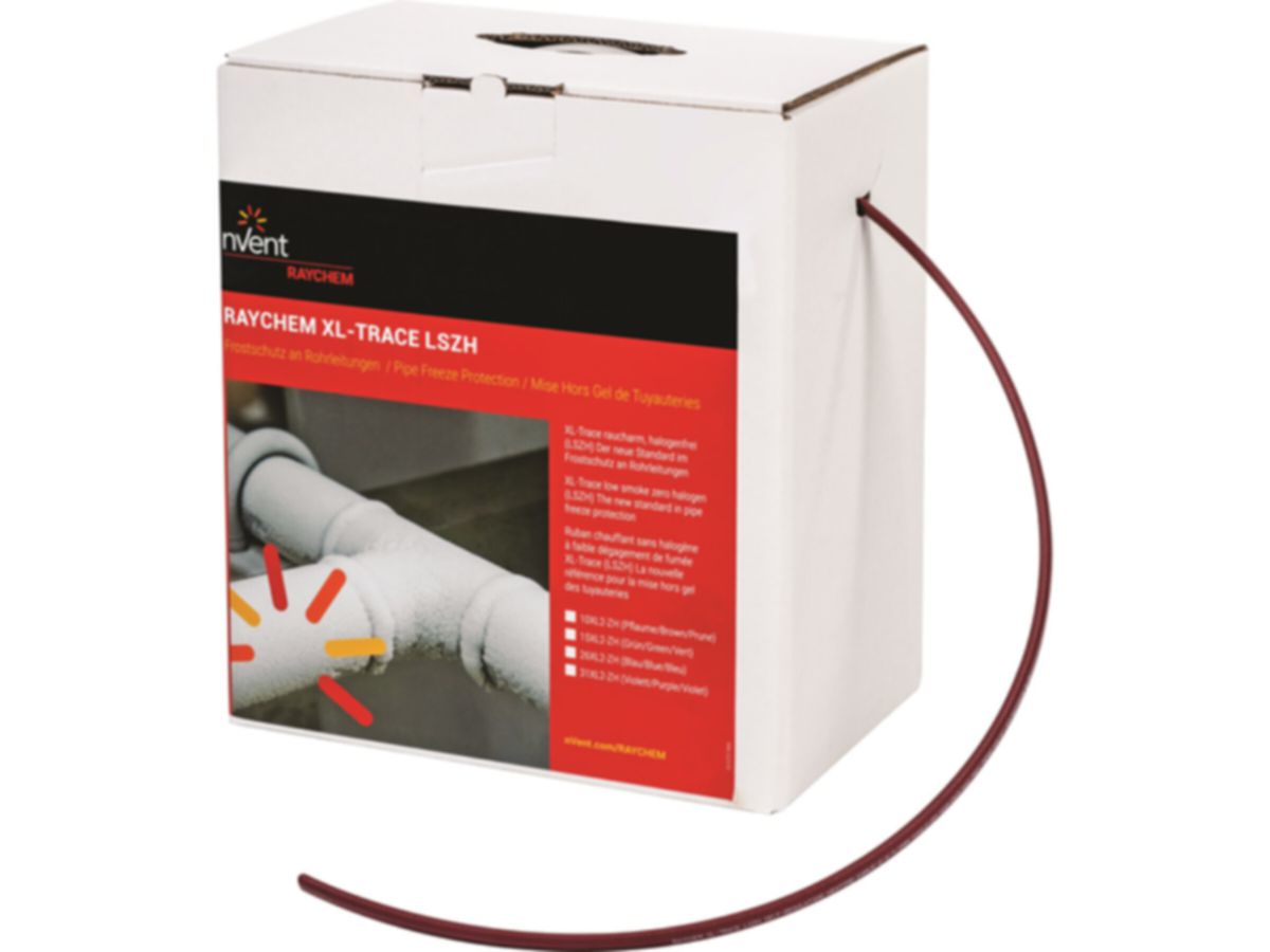 Selbstregelndes Frostschutzband XL-Trace - LSZH InstallerPack-Montagebox Raychem