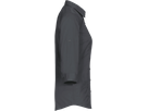 Bluse Vario-¾-Arm Perf. 6XL anthrazit - 50% Baumwolle, 50% Polyester, 120 g/m²