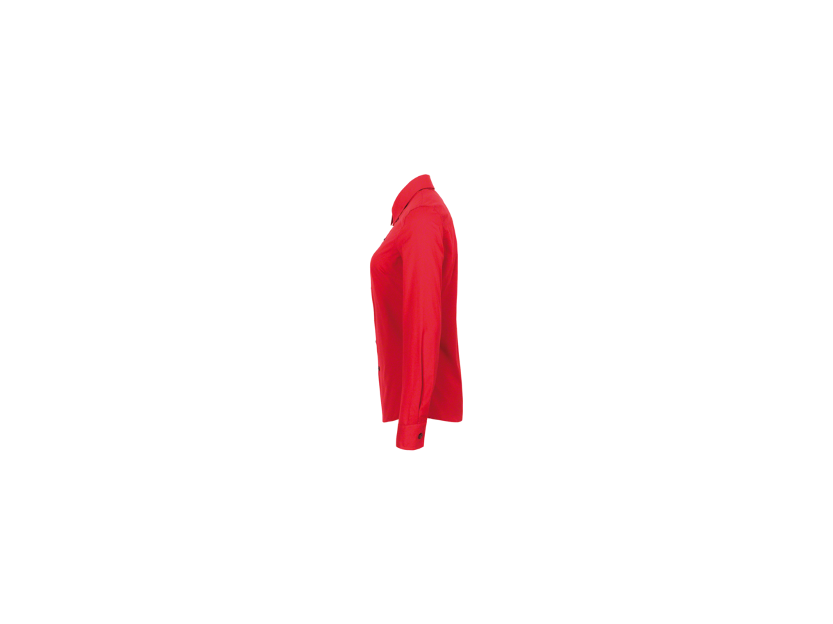 Bluse 1/1-Arm Performance Gr. 4XL, rot - 50% Baumwolle, 50% Polyester, 120 g/m²
