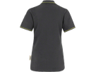 Damen-Poloshirt Casual L anthrazit/kiwi - 100% Baumwolle, 200 g/m²