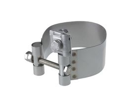 Rohrbride Inox A4 NW 100, 4" - Spannschraube M10x90, inkl. Klemmplatte
