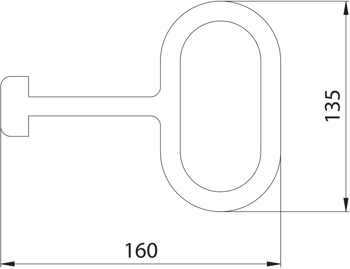 Schlüssel Fig. 103 zu Gussdeckel - Fig. 20SL, 21SL, 22SL, 29SL, 22-1/5