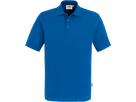 Pocket-Poloshirt Top Gr. XS, royalblau - 100% Baumwolle, 200 g/m²