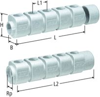 Isolation zu Verteiler - inkl. Endkappe 86025