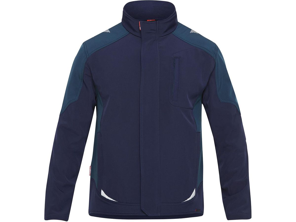 Galaxy Softshell Jacke Gr. XL - tintenblau/Petrol, 100% Polyester