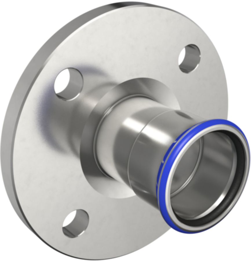 Mapress Flansch mit Muffe Inox 1.4401