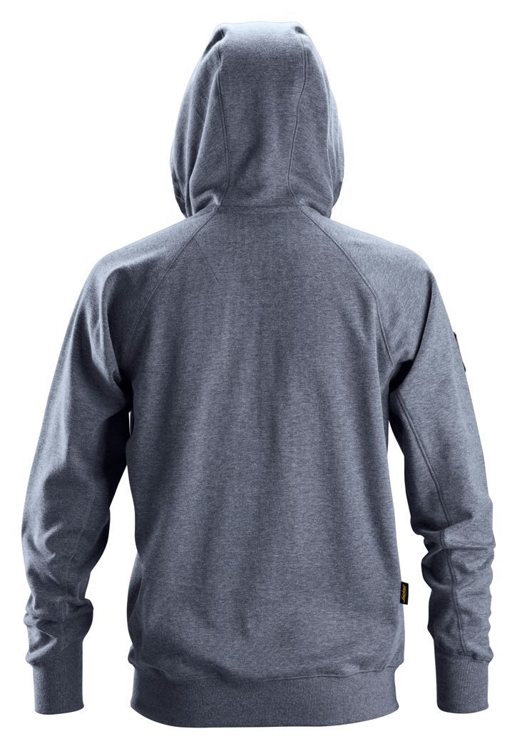 Hoodie mit Reissverschluss und Kapuze - mit bedrucktem Workwear-Logo