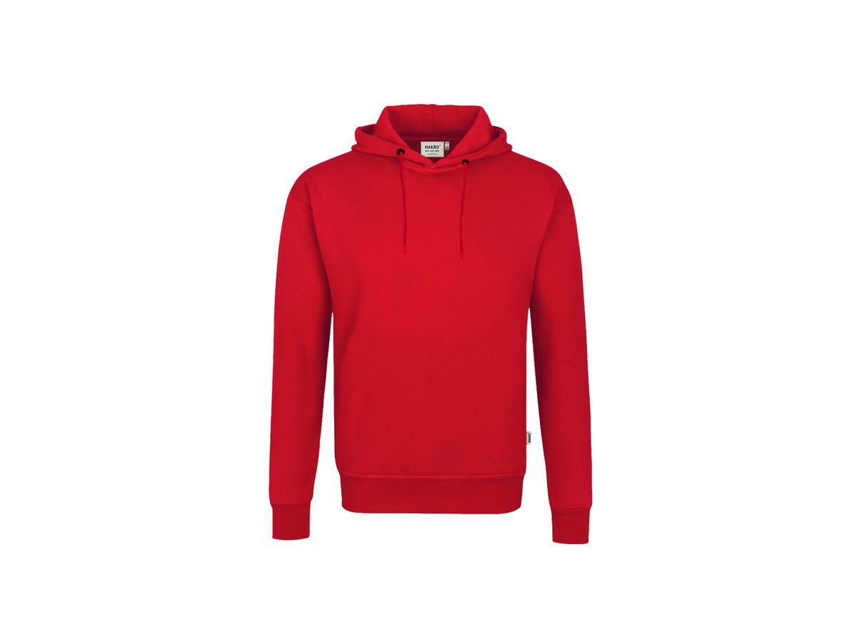 Kapuzen-Sweatshirt GOTS Gr.6XL - rot, 72% Baumwolle (Bio)28% Poly.