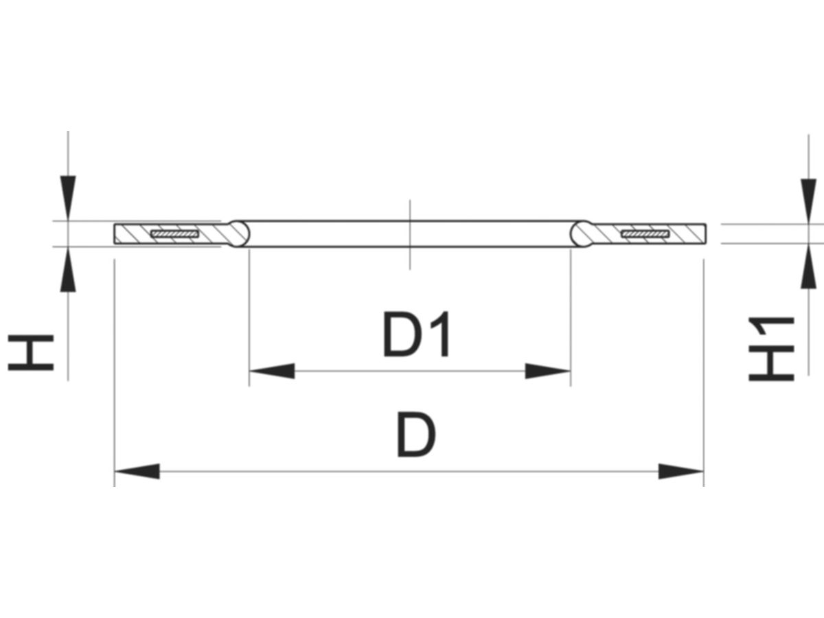 Flanschdichtungen zu PP-Flansch NR - DN  80, d  90 mm  PN 10-40