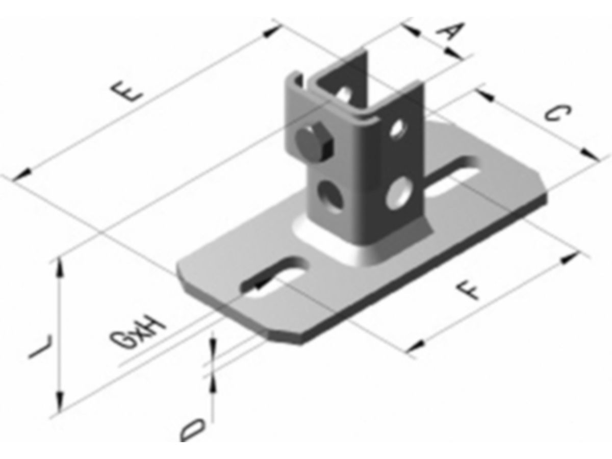Pipex Stütze C/CM - 3.50