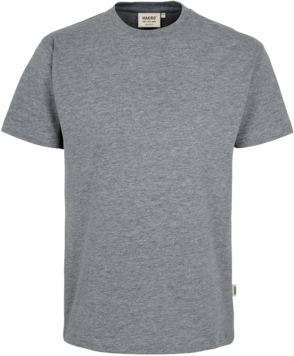 T-Shirt Heavy Gr. S, grau meliert - 85% Baumwolle, 15% Viscose, 190 g/m²