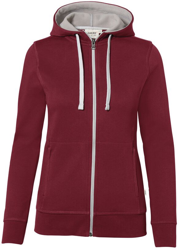 Women-Kapuzen-Jacke Bonded 55 % Polyest. - 45 % Baumwolle, 340 g /m²