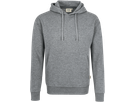 Kapuzen-Sweatshirt Premium S grau mel. - 60% Polyester, 40% Baumwolle, 300 g/m²
