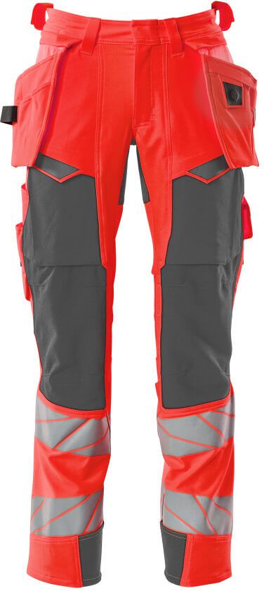 Hose mit Hängetaschen, Stretch - 92% PES/8%EL, 265 g/m²