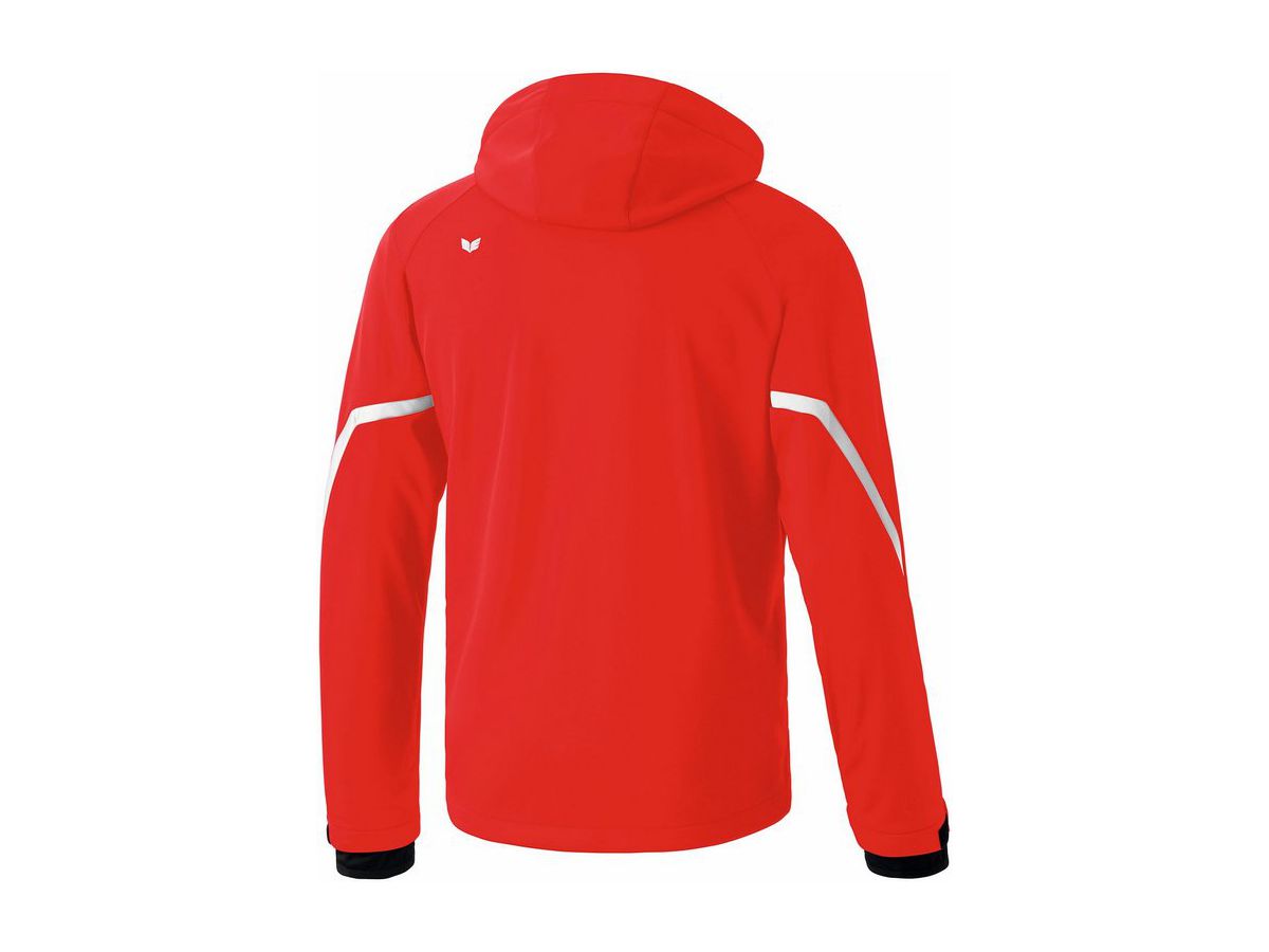 Softshelljacke Function, Gr. S - rot/weiss, 100% PES