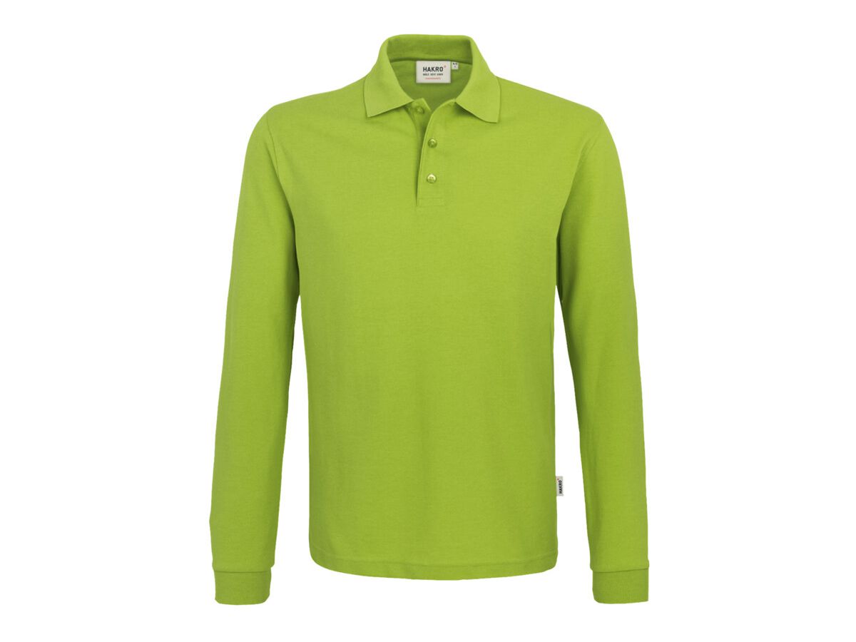 Longsleeve-Poloshirt Performance - 50 % Baumw. 50 % Polyest. 220 g /m²
