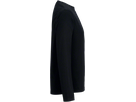 Longsleeve Performance Gr. 5XL, schwarz - 50% Baumwolle, 50% Polyester, 190 g/m²