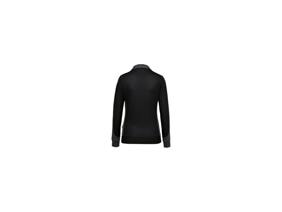 Damen-Sw.Ja. Co. Perf. XS schwarz/anth. - 50% Baumwolle, 50% Polyester, 300 g/m²