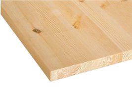 1-Schicht Massivholzplatte