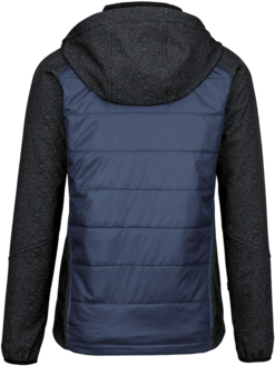 Damen-Hybridjacke Maryland Gr. M, tinte - Polyamid, Polyester, Elasthan