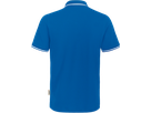 Poloshirt Twin-Stripe L royalblau/weiss - 100% Baumwolle