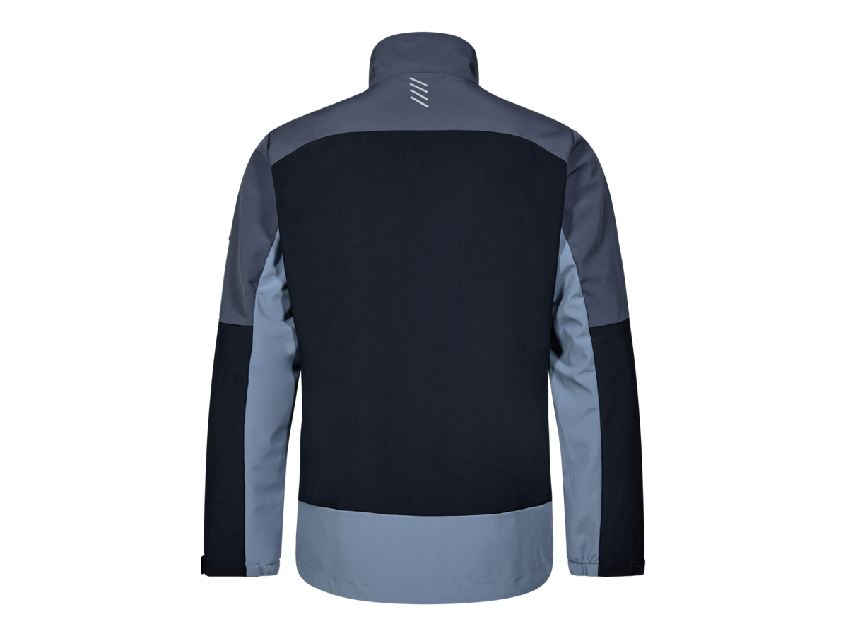 ENTIRE Softshelljacke Gr. 3XL - Deep Blue/Dark Sea