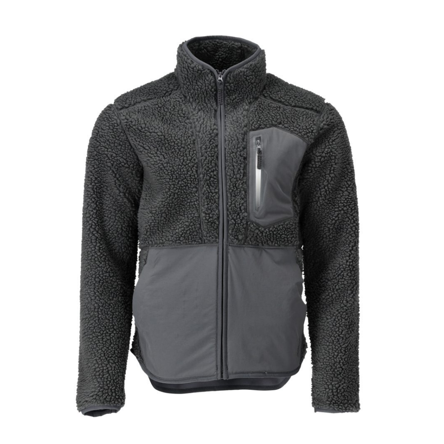 Faserpelz Jacke mit Reissverschluss - 80% Rec. Polyester, 20% Polyester