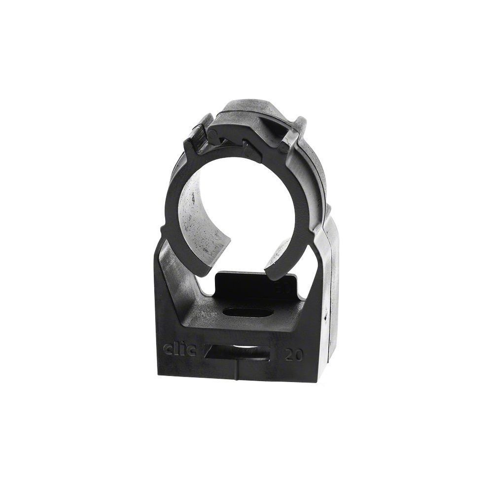 Rohrschelle CLIC schwarz - Spannbereich 14.3 - 16.8 mm