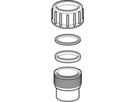 Geberit Stutzen 63 mit Verschraubung