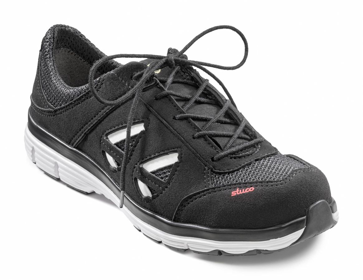 Damen-Halbschuh schwarz S1 - Gr. 36