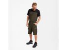 ENTIRE Arbeitsshorts Gr. 38 - Forest Green/Schwarz, 4-Wege-Stretch