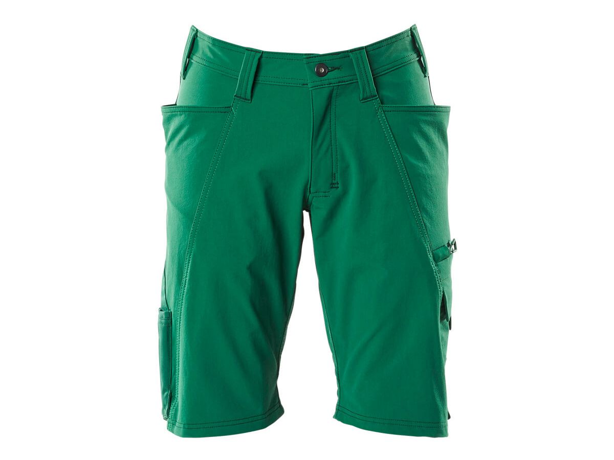 Shorts leicht ultimate Stretch, Gr. C60 - grün, 88% PES / 12 EOL, 275 g/m2