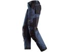AllroundWork Arbeitshose, Gr. 62 - marineblau-schwarz, Stretch Loose Fit