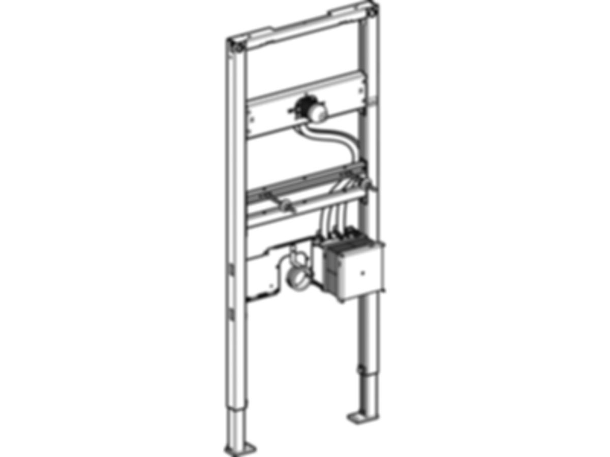 Geberit Duofix Element für Waschtisch - 130 cm Wandarmatur mit Unterputzfunktio