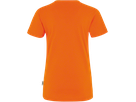 Damen-V-Shirt Classic Gr. L, orange - 100% Baumwolle, 160 g/m²