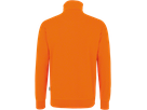 Zip-Sweatshirt Premium Gr. 2XL, orange - 70% Baumwolle, 30% Polyester, 300 g/m²
